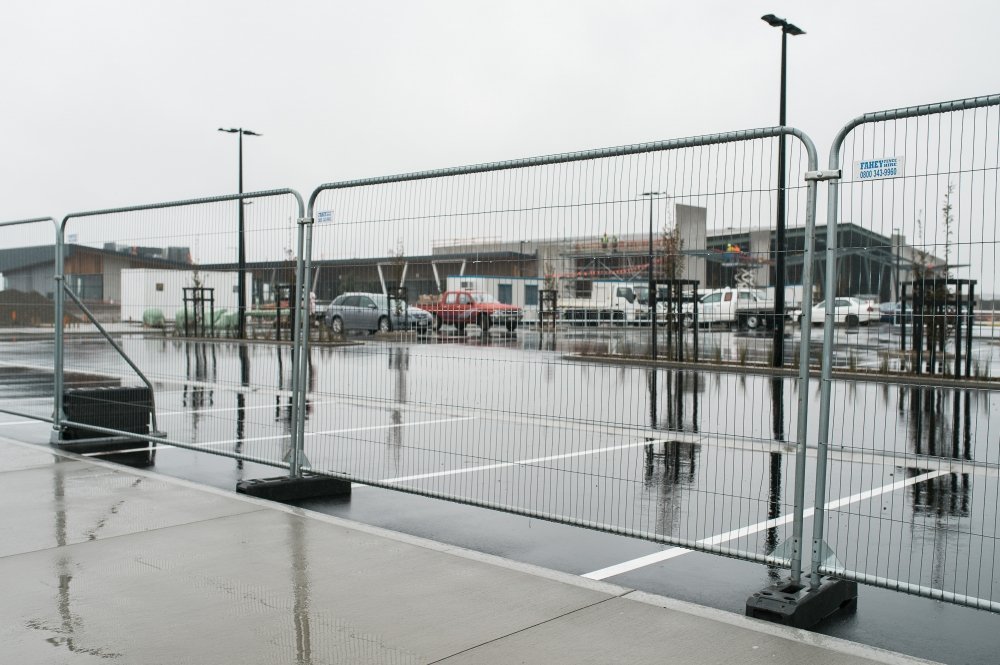 Christchurch car park fencing 