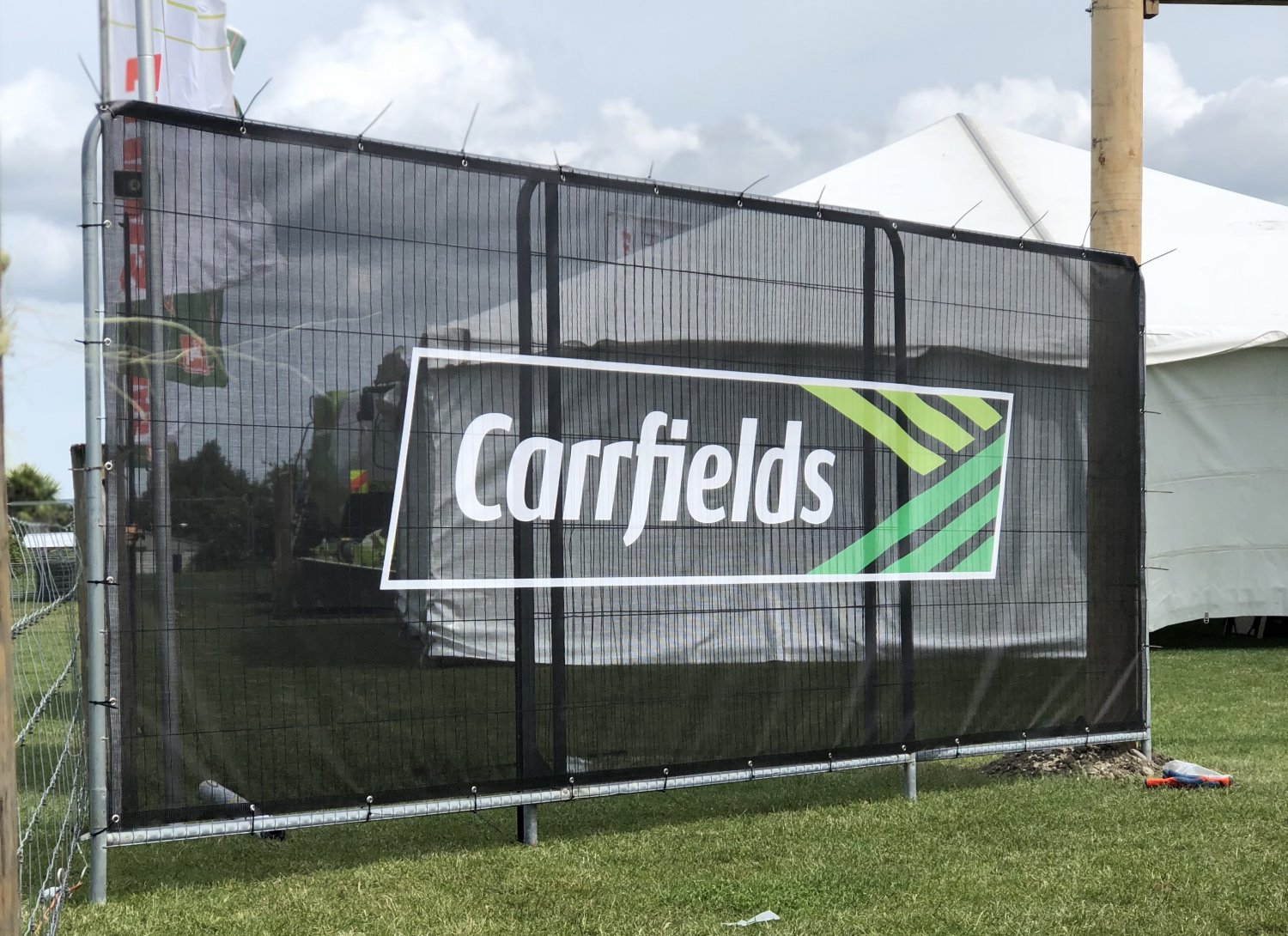 carrfields fence ad