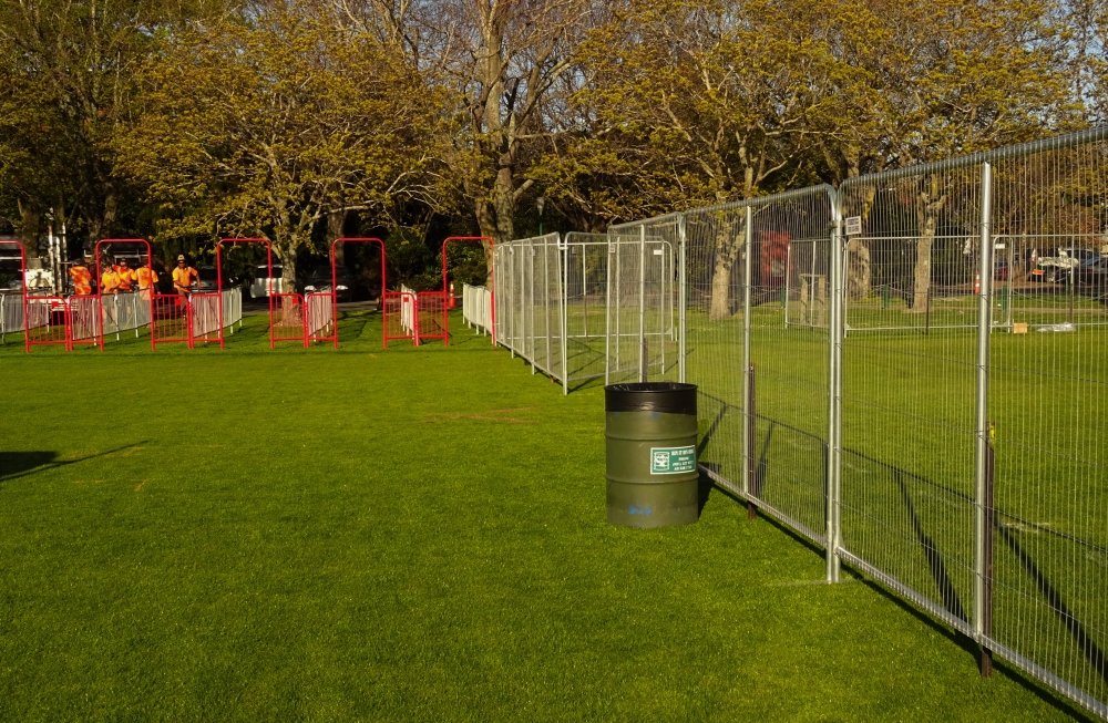 festival event gates for hire Christchurch Canterbury